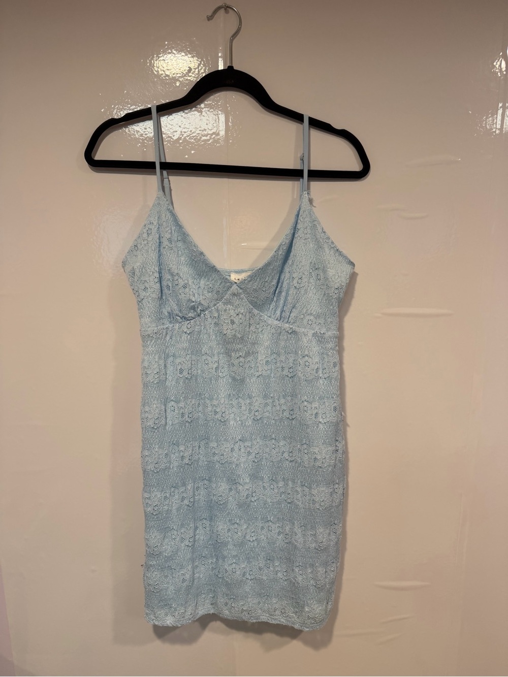 Light Blue Le Lis NWT Lace Slip Dress